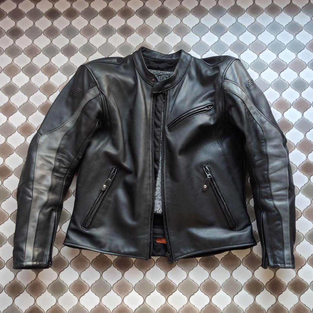 HYOD ブラックレザージャケット Lサイズ レザージャケット | ラインアップ | HYOD PRODUCTSオフィシャルサイト