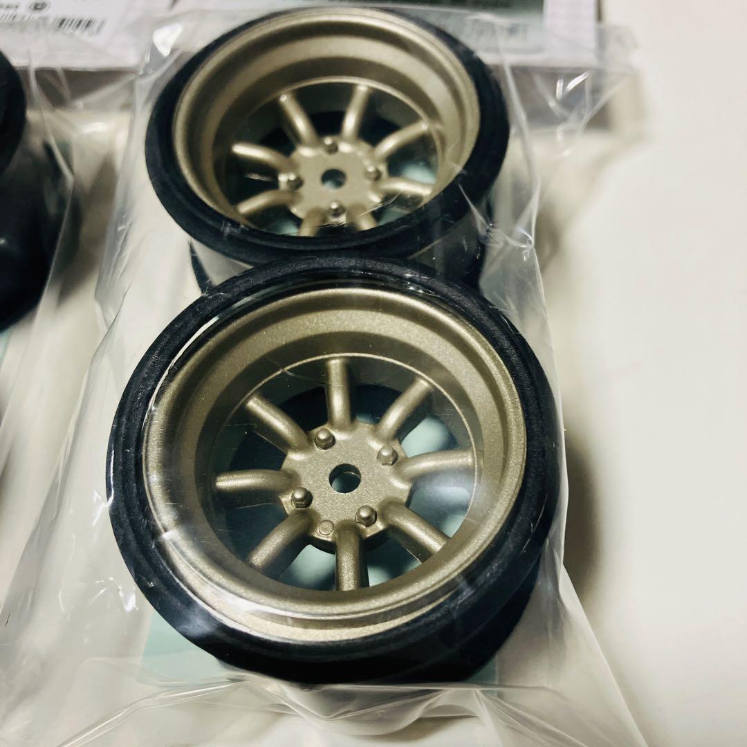 新品 スケールダイナミクス ワタナベホイール 小径 ゴールド 4本セット