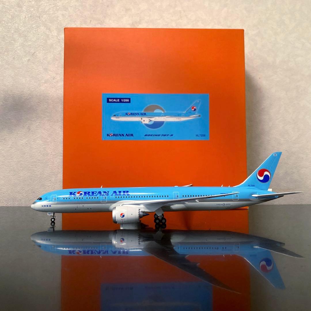 JC Wings] 1/200 大韓航空 B787-9 - メルカリ