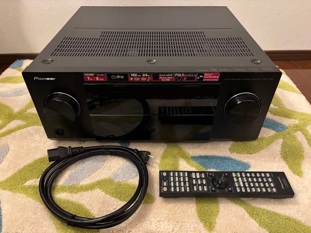 実働品パイオニアAVサラウンドアンプ VSA-LX55 AirPlay／3D対応 7.2chハイクオリティ AVマルチチャンネルアンプ「VSA-LX55」を発売