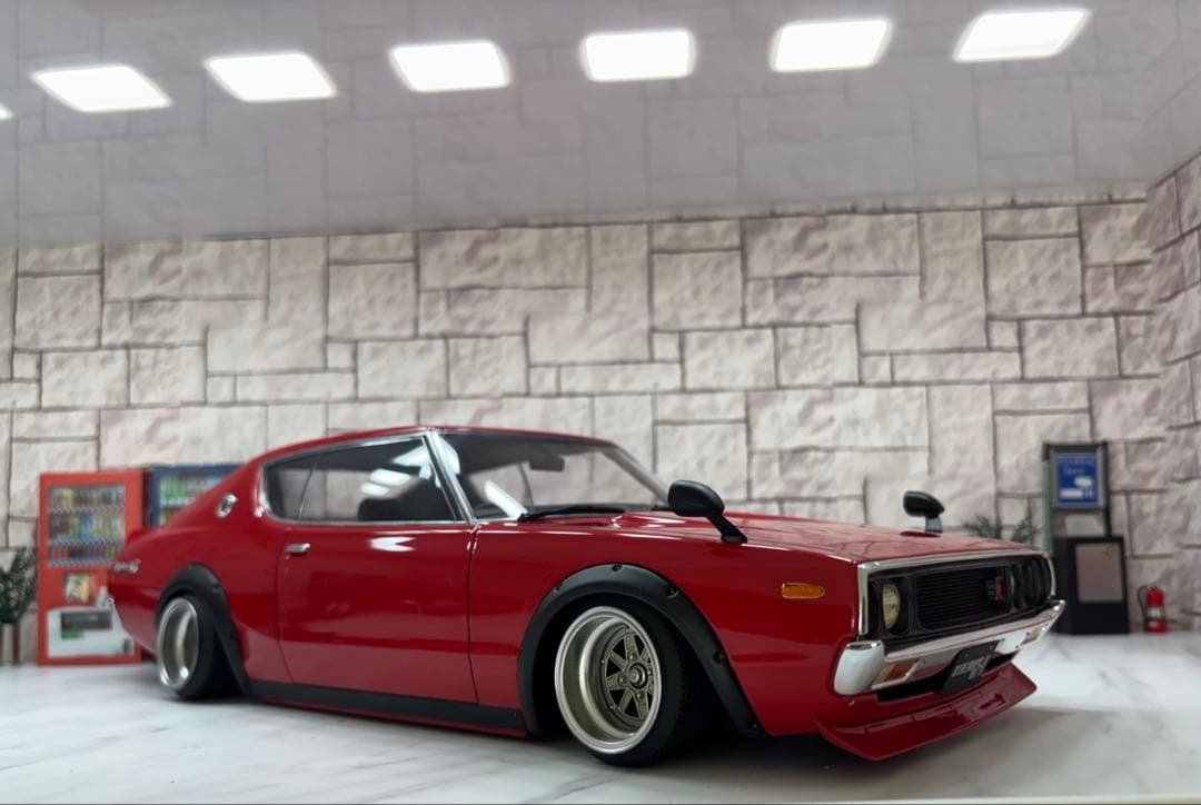 1/12 イグニッションモデル 日産 スカイライン ケンメリ GTRカスタム 1/18スケール 一般発売モデル「ケンメリGT-R (KPGC110)」1/20頃からご