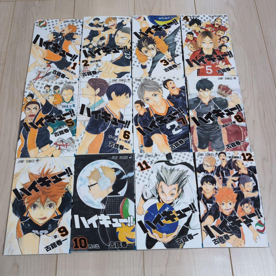 ハイキュー全45巻＆ファンブック＆33.5巻47冊セット送料無料