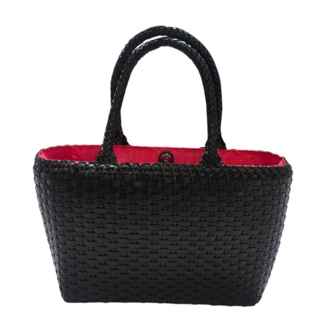 新品】yoshie inaba かごバッグ トート ブラック イタリア製 - メルカリ