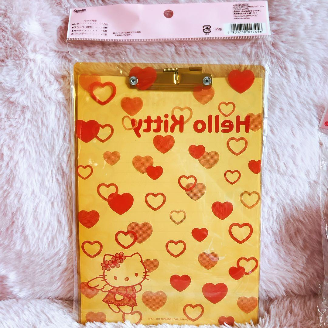 希少レア ハローキティ エンジェル バルーン レターセット メモ 平成