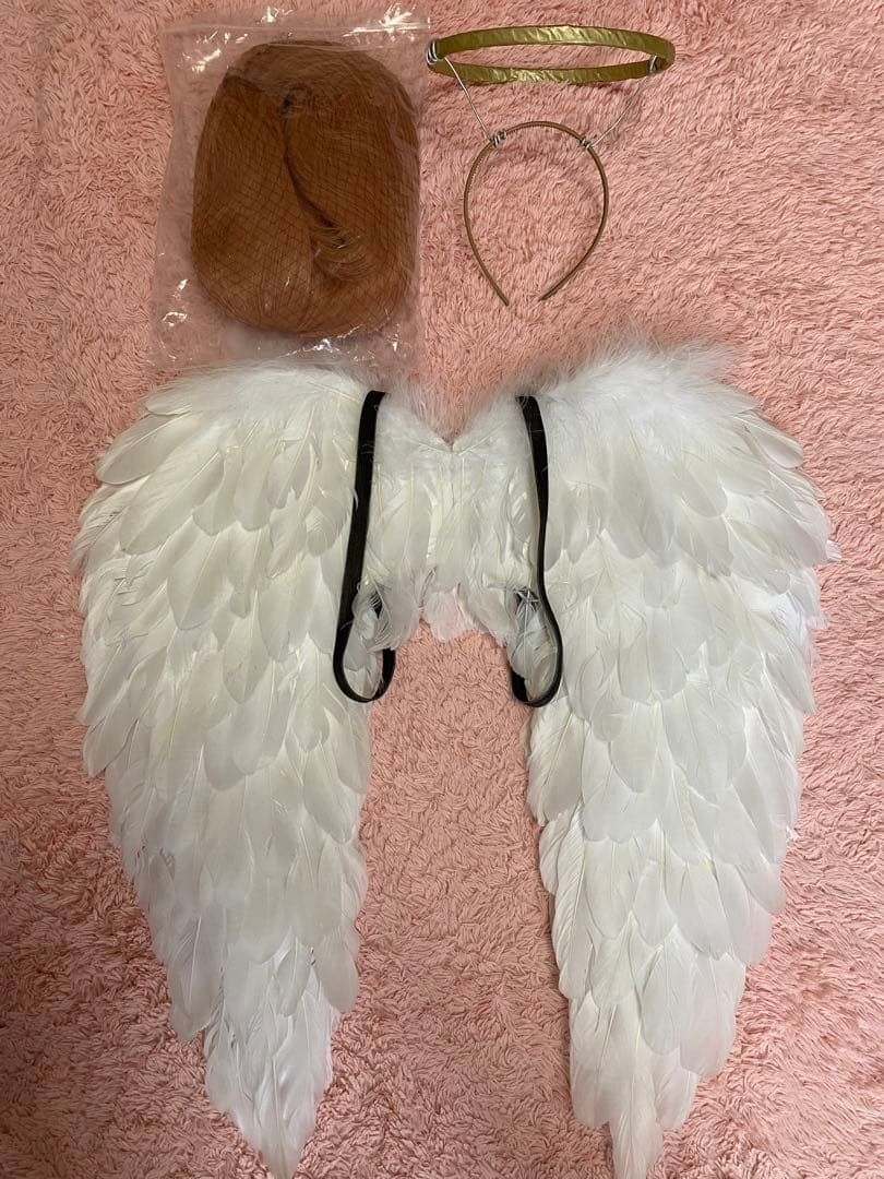 チェンソーマン 天使の悪魔 コスプレ 羽 天使の輪 - メルカリ