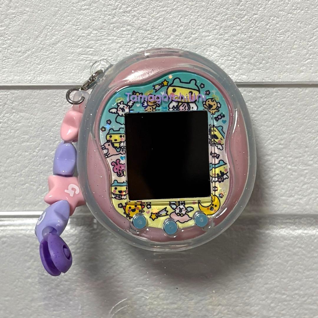 たまごっちユニ エンジェルフェスティバル クリアケース チャーム