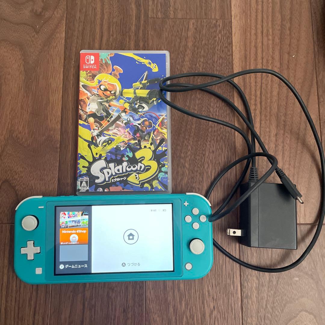 Nintendo Switch Lite ターコイズ 本体　スプラトゥーン3 任天堂（Nintendo） Nintendo Switch Lite スプラトゥーン3 オリジナル