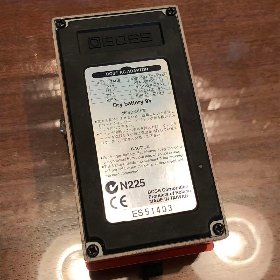 台湾製 BOSS ボス MD-2 メガディストーション 電源アダプター付き