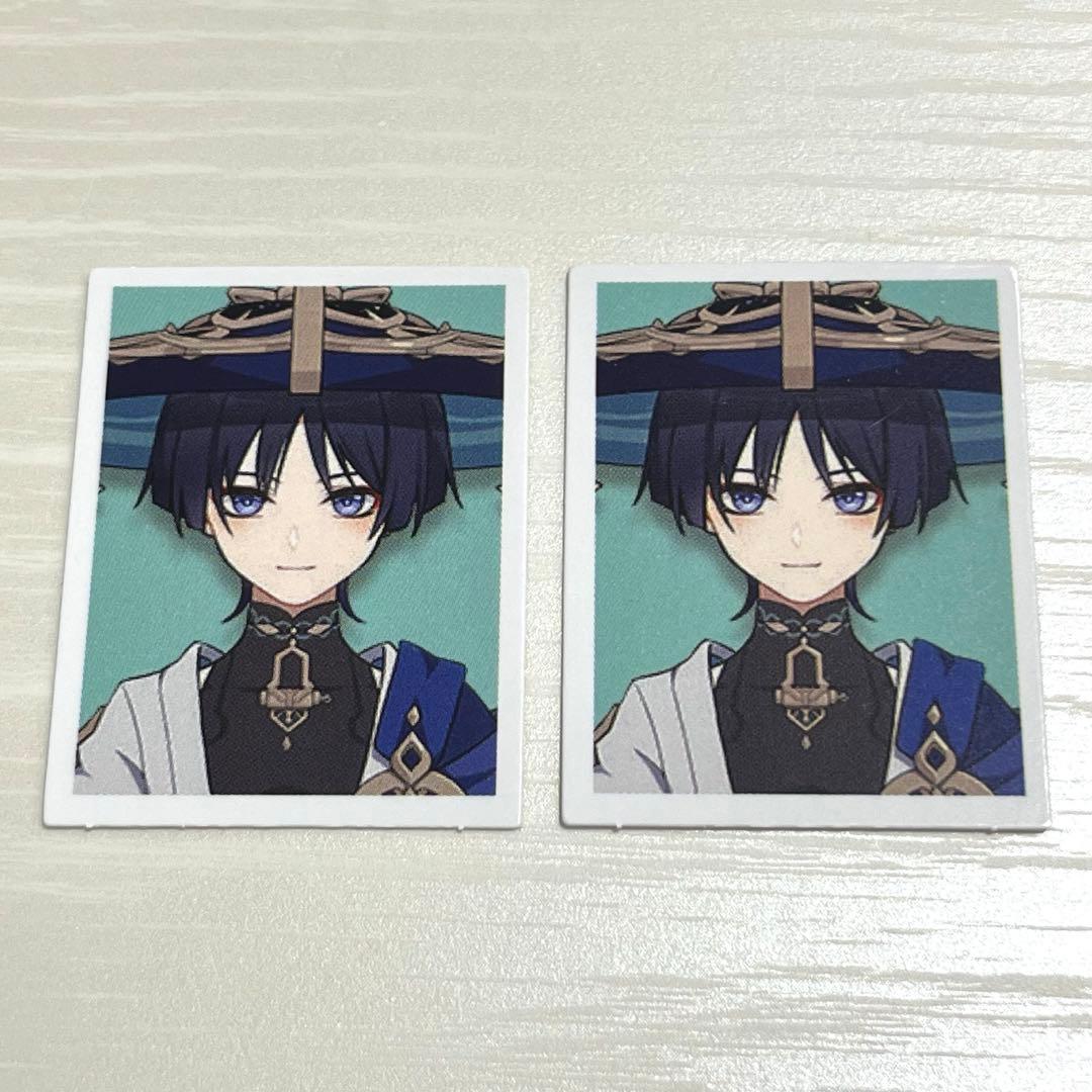 原神カフェ 韓国 ソウル 限定 証明写真風カード 放浪者 スカラマシュ