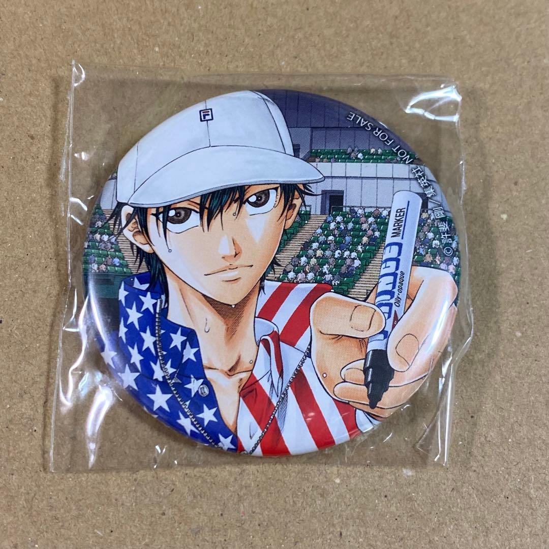 テニプリ　缶バッジ　リョーマ 描き下ろし 越前リョーマ 缶バッジ [新テニスの王子様] | キャラクター