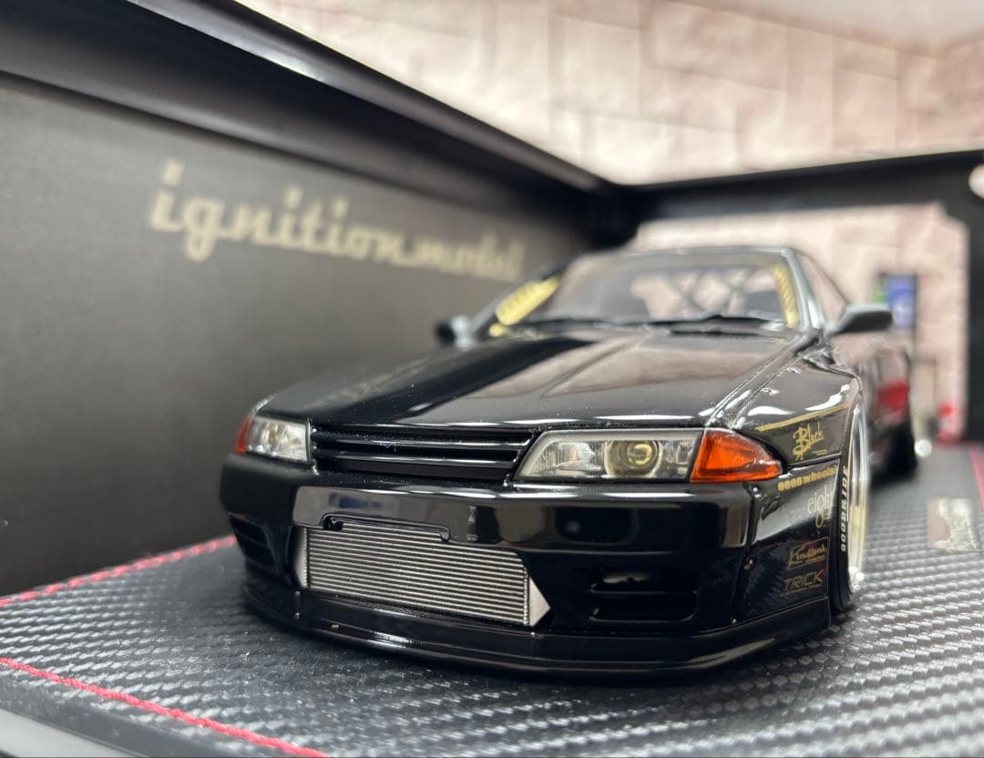 1/18ミニカー イグニッションモデル R32パンデムGTR【新品】ブラック