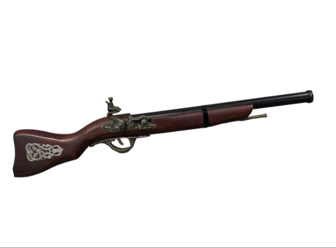 中古】アンティーク風火縄銃レプリカ装飾品破損ありジャンク品 - メルカリ