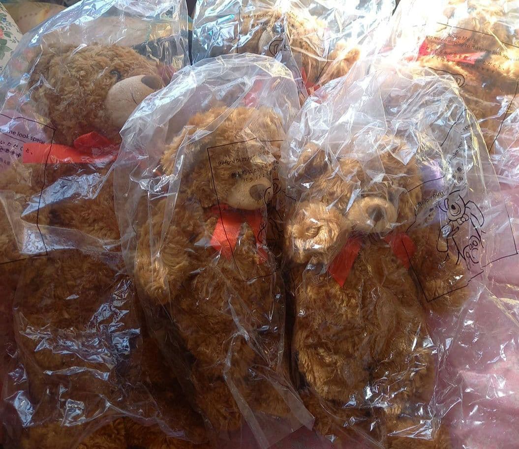 ★ミディアムベア&スモールベア★テディベアぬいぐるみ★5点セット♪ ☆ミディアムベア&スモールベア☆テディベアぬいぐるみ☆5点セット♪