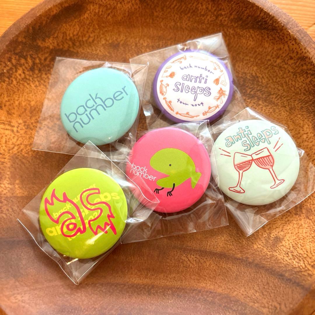 back number会場限定カプセルトイ 缶バッジセット - メルカリ