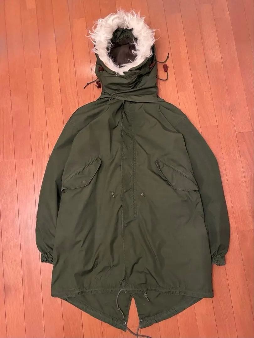 希少・美品XS】 72年 米軍実物M65 フィッシュテール 3点フルセット