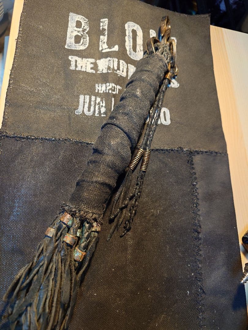 小物 JUN UEZONO BLOW \"ASH CORDS KEY FOLDER\" JUN UEZONO 【CHAIN BRACE / KEY CHAIN】 | ISAMU KATAYAMA BACKLASH