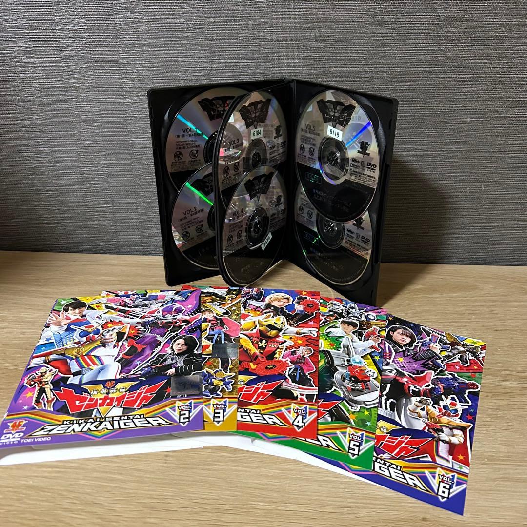 新品ケース】機界戦隊ゼンカイジャー DVD 全12巻セット スーパー戦隊