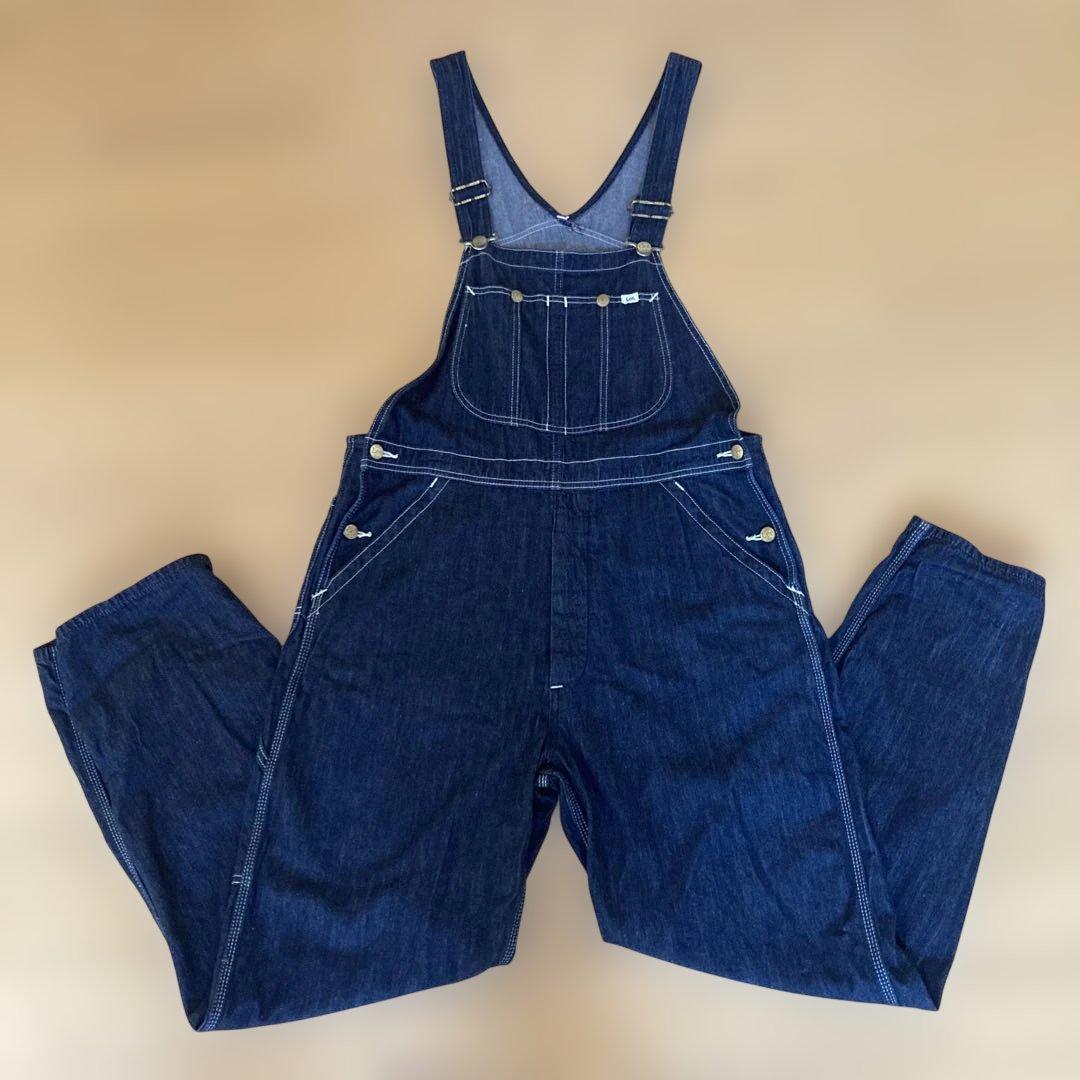 Lee ダークデニム オーバーオール - メルカリ