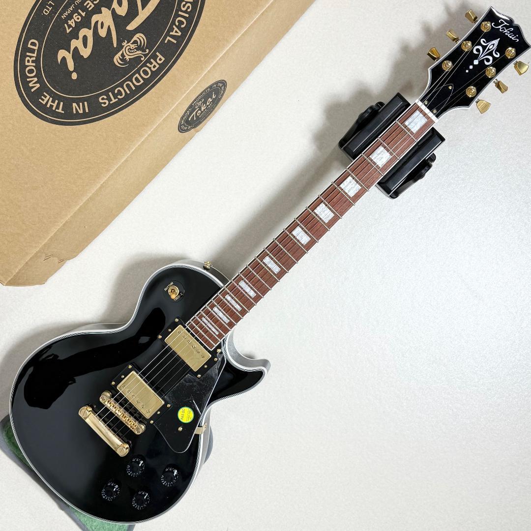 未使用品 Tokai ALC98 BB レスポール カスタム タイプ 付属品付 Tokai ALC98/BB 4.12kg レスポールカスタム トーカイ 【 洛北阪急