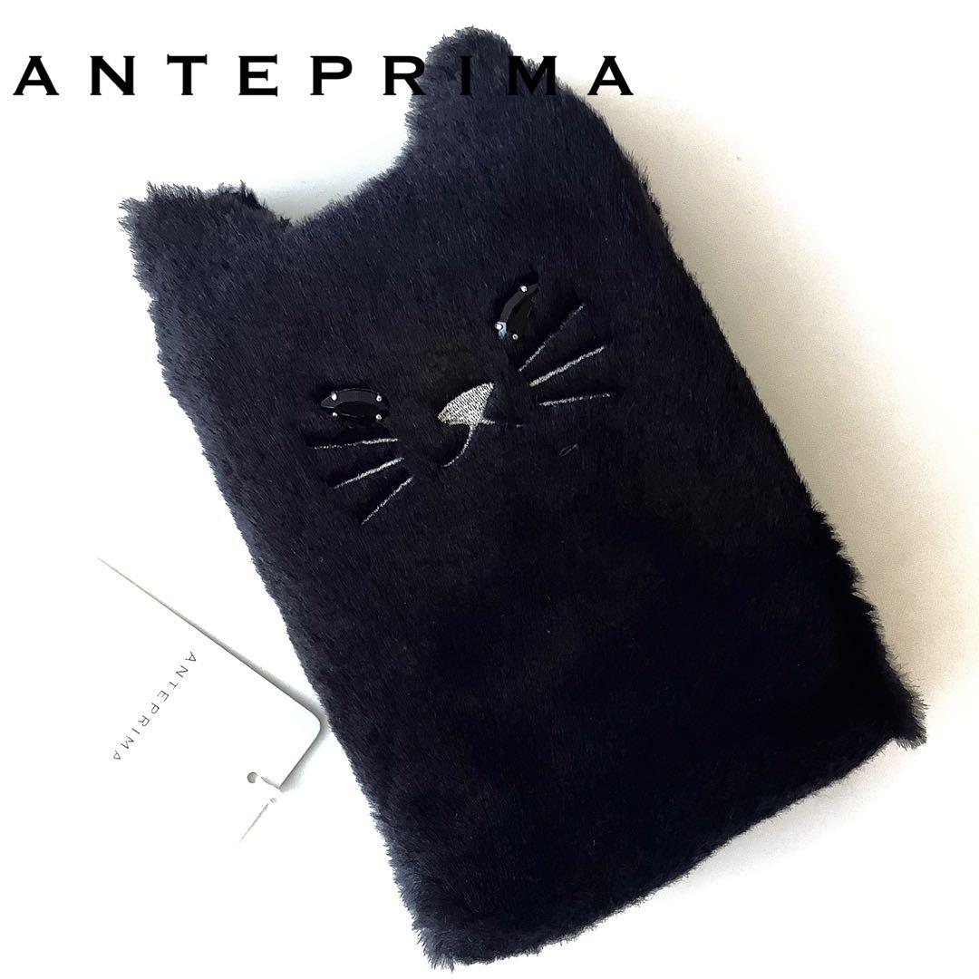 新品☆アンテプリマ☆キャットモチーフフィンガーレスグローブ指なし