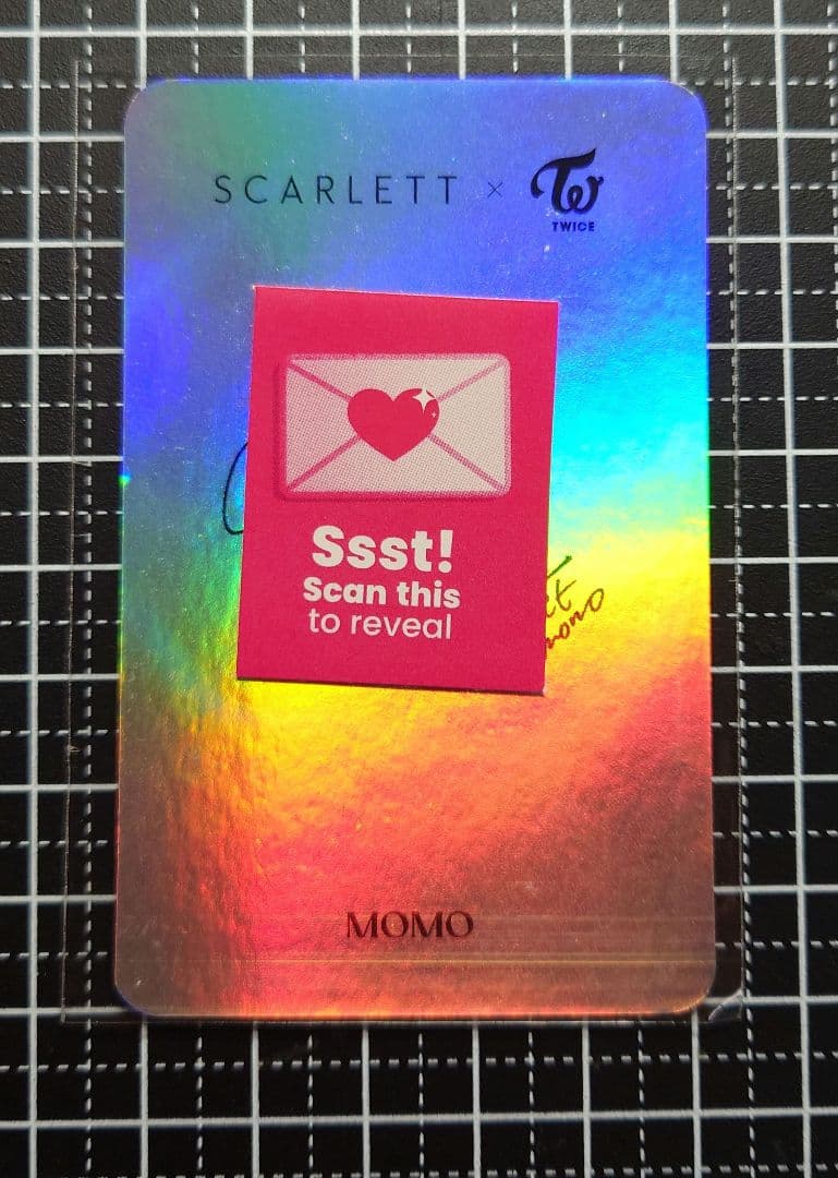 TWICE scarlet スカーレット 第1弾 インドネシア モモ トレカ - メルカリ