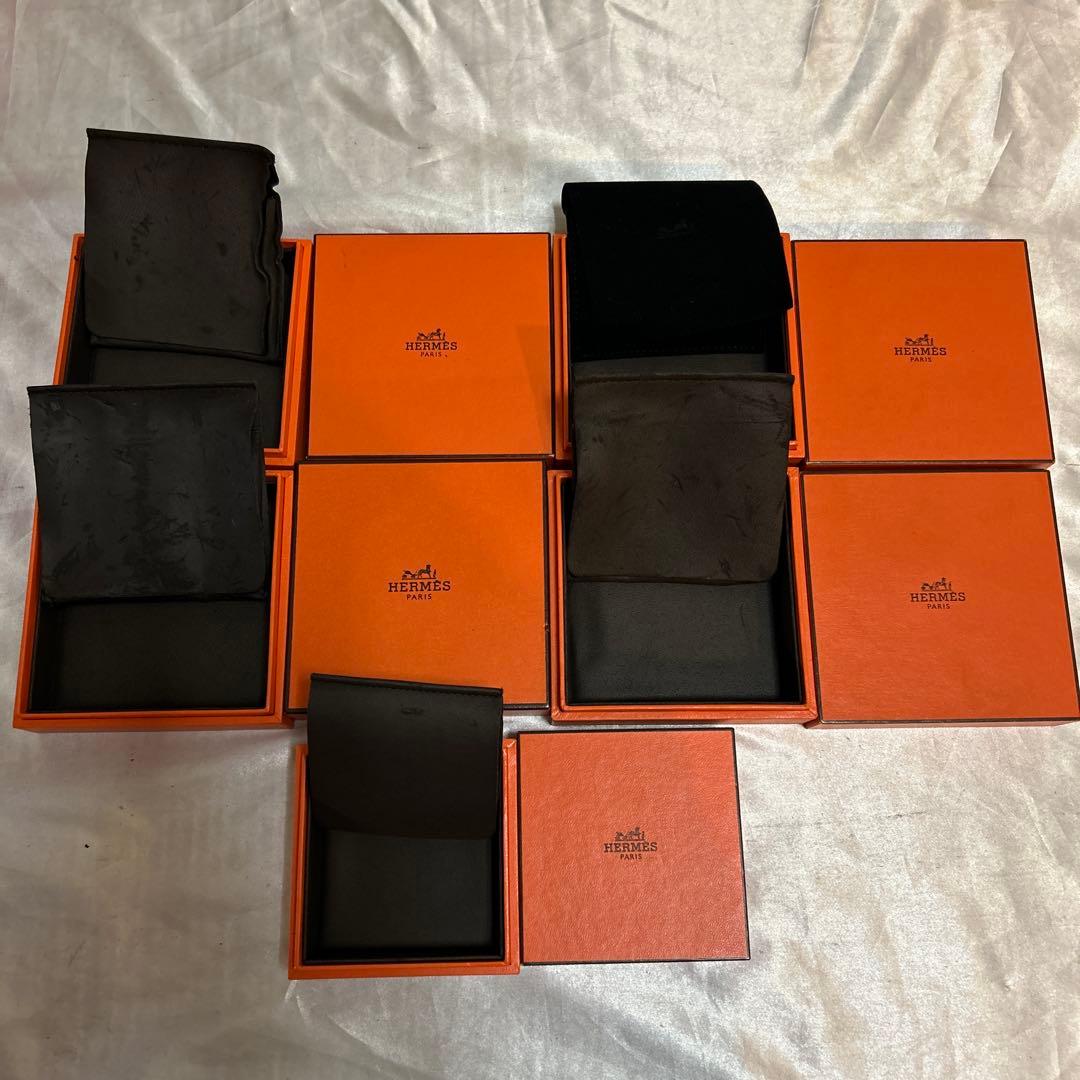 5点セットHERMES エルメス アクセサリーケース空箱 - メルカリ