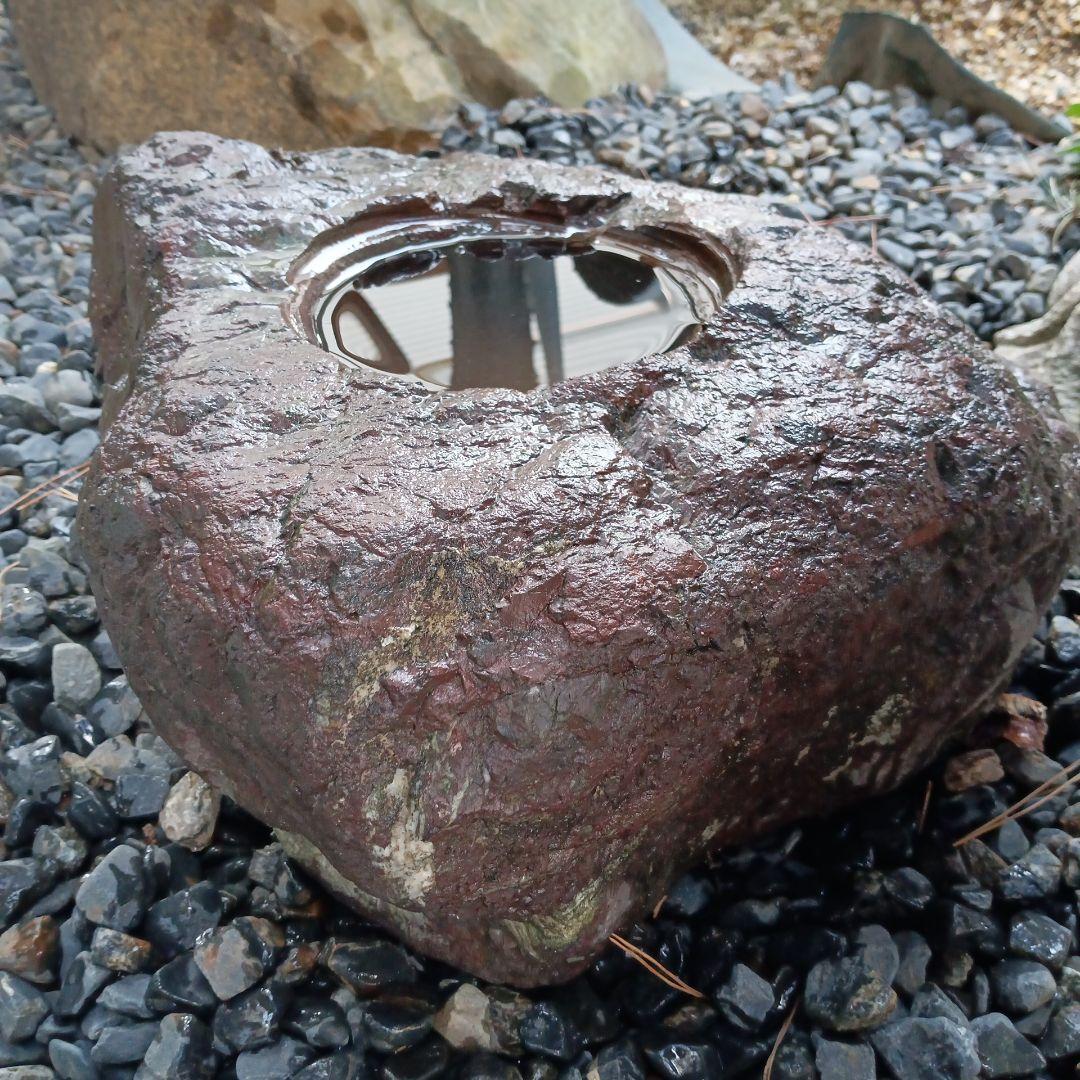 手水鉢 蹲 灯籠 臼 庭石 ガーデニング