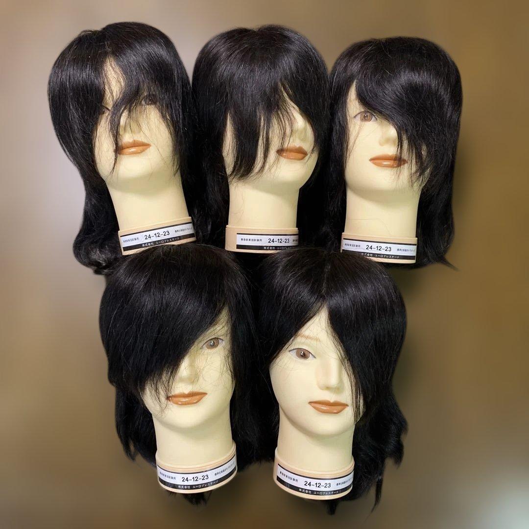 実技試験美容師本番用カットマネキン24-12-23 5台セット - メルカリ
