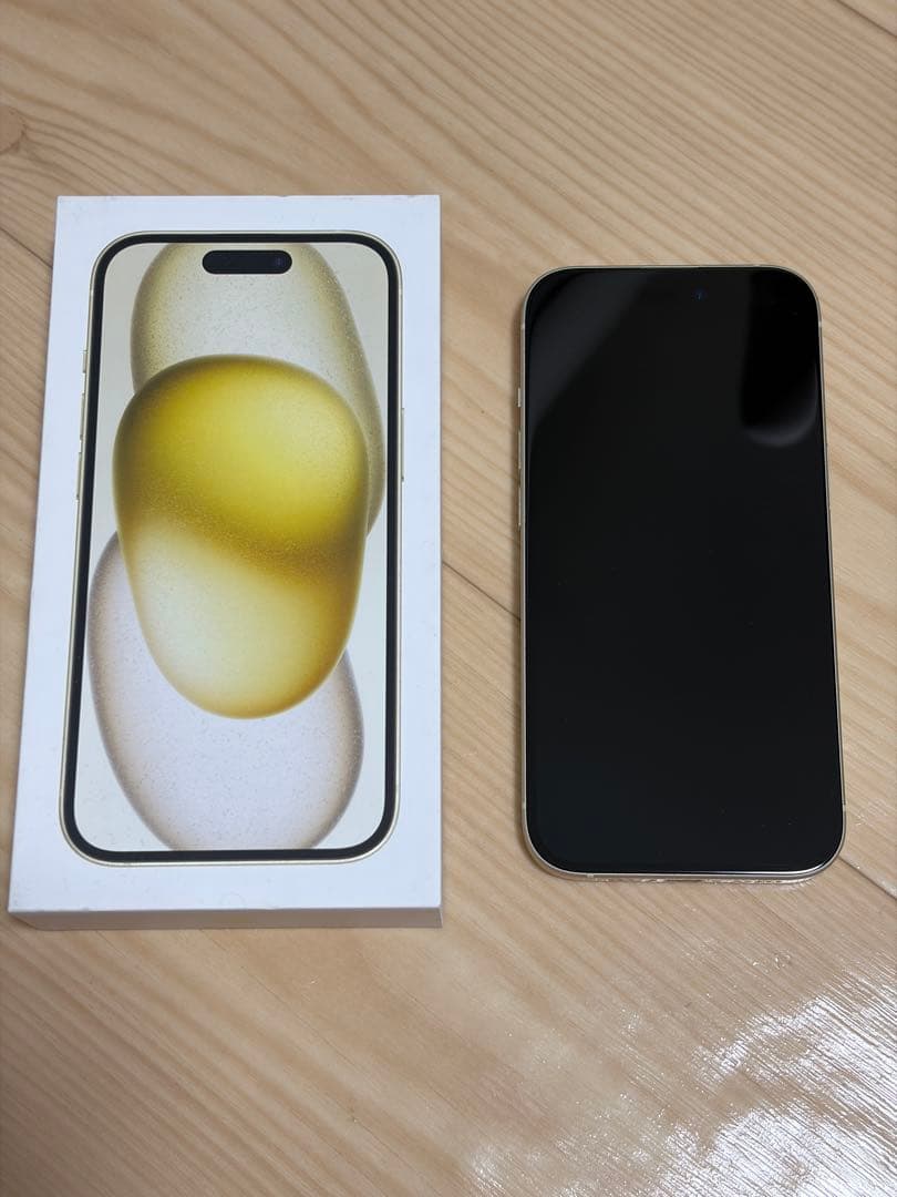 Apple iPhone 15 イエロー 本体 128gb SIMフリー Refurbished iPhone 15 128GB - Yellow (Unlocked) - Apple