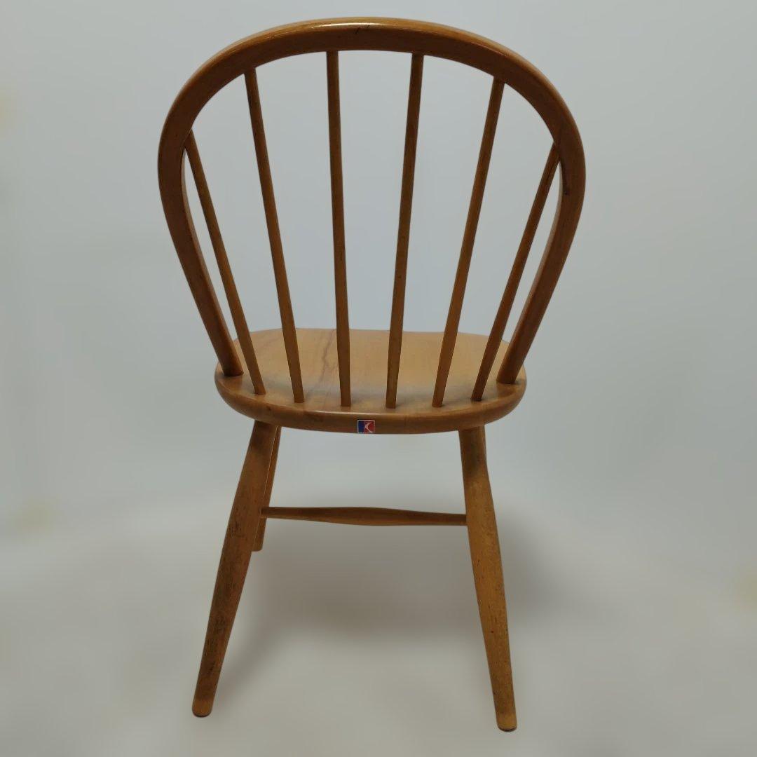 ①④セット【引き取り】飛騨産業 キツツキ ウィンザーチェア