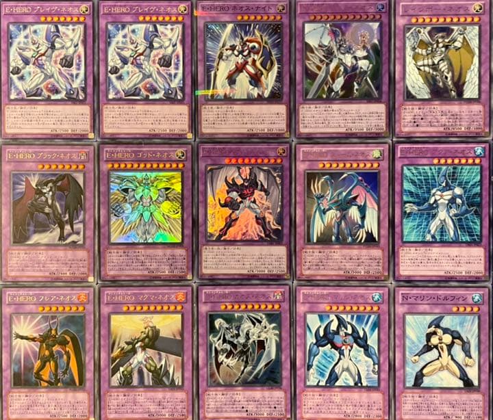 No.140 遊戯王 ネオス デッキ 40枚＋EX15枚 - メルカリ