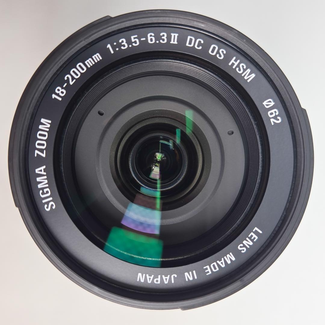 レンズ(ズーム) SIGMA 18-200mm F3.5-6.3 II DC OS HSM EF