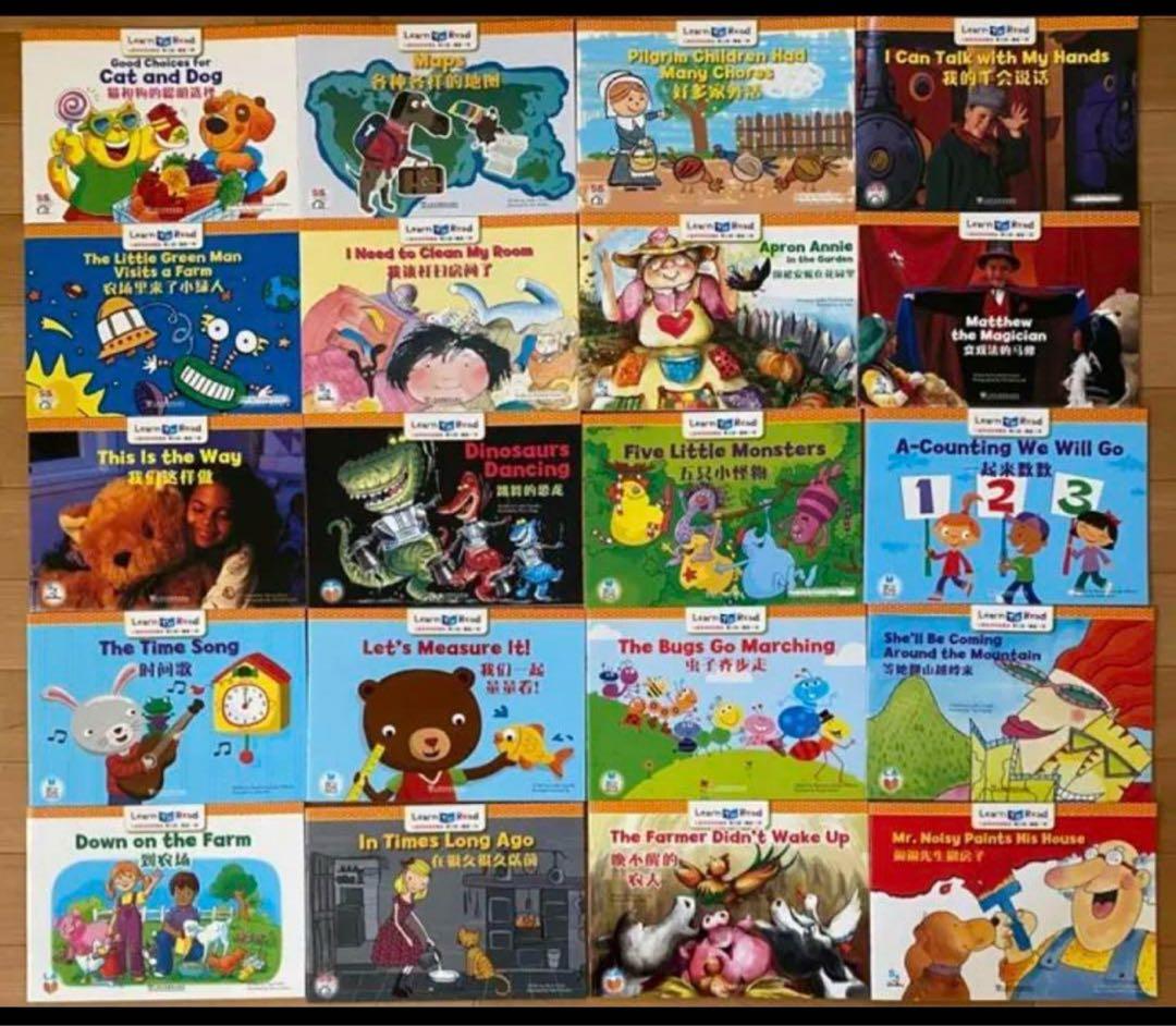 CTP絵本シリーズ3.60冊セット　英語音声絵本 CTP絵本】FINANCIAL LITERACY FOR KIDS 絵本6冊+日本語訳＋朗読音声QR