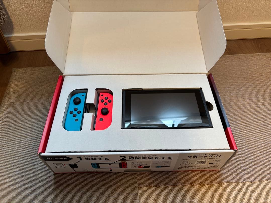 Nintendo Switch 一式 箱付き - メルカリ