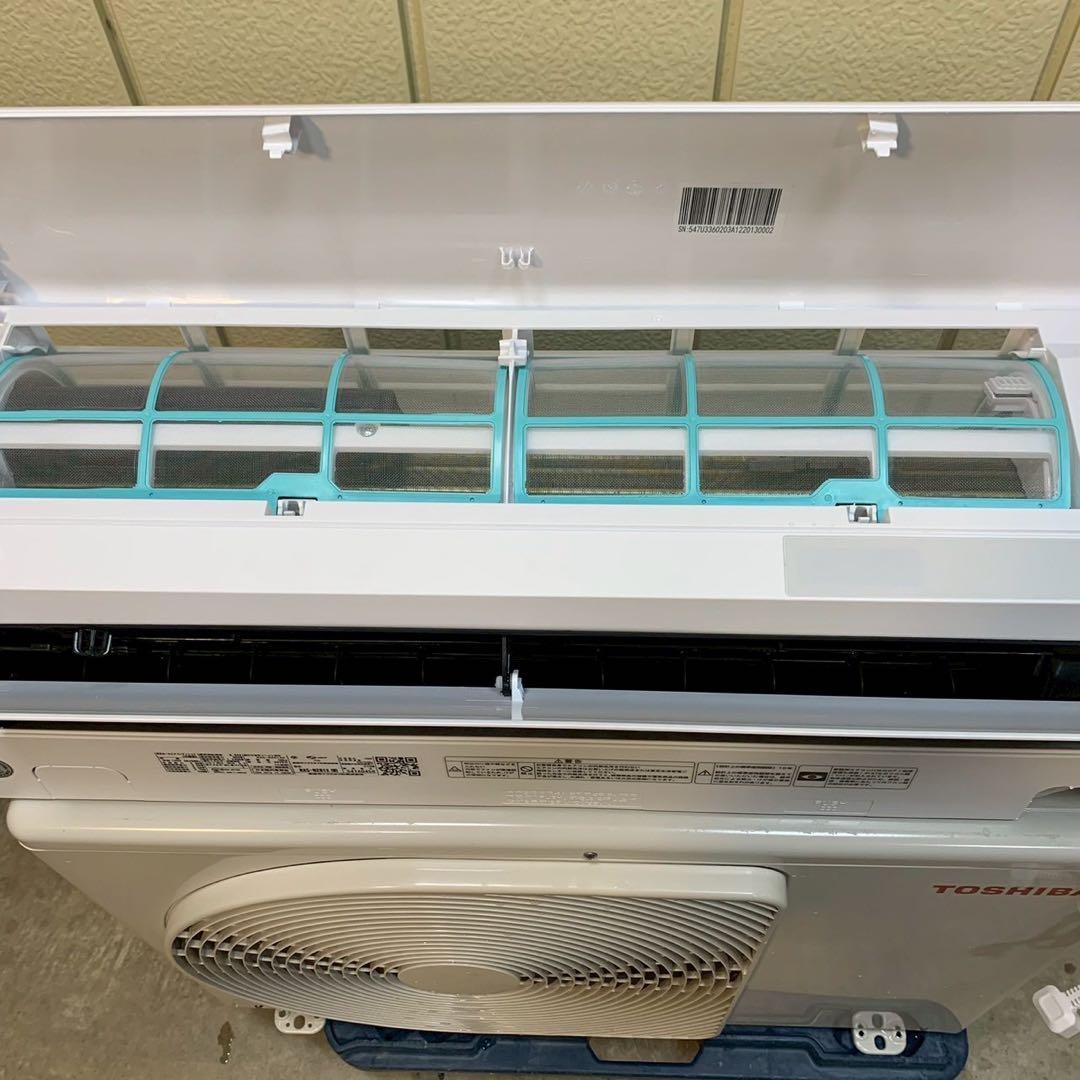 ⭕️2025年製　ピカピカ　使用感薄　東芝製エアコン　2.8kw 主に10畳用