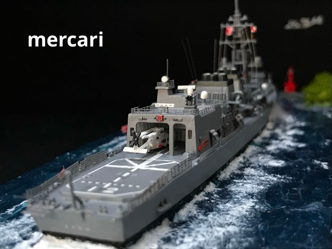 1／700 護衛艦まきなみ DD-112 オスプレイ【大湊下北防波堤灯台