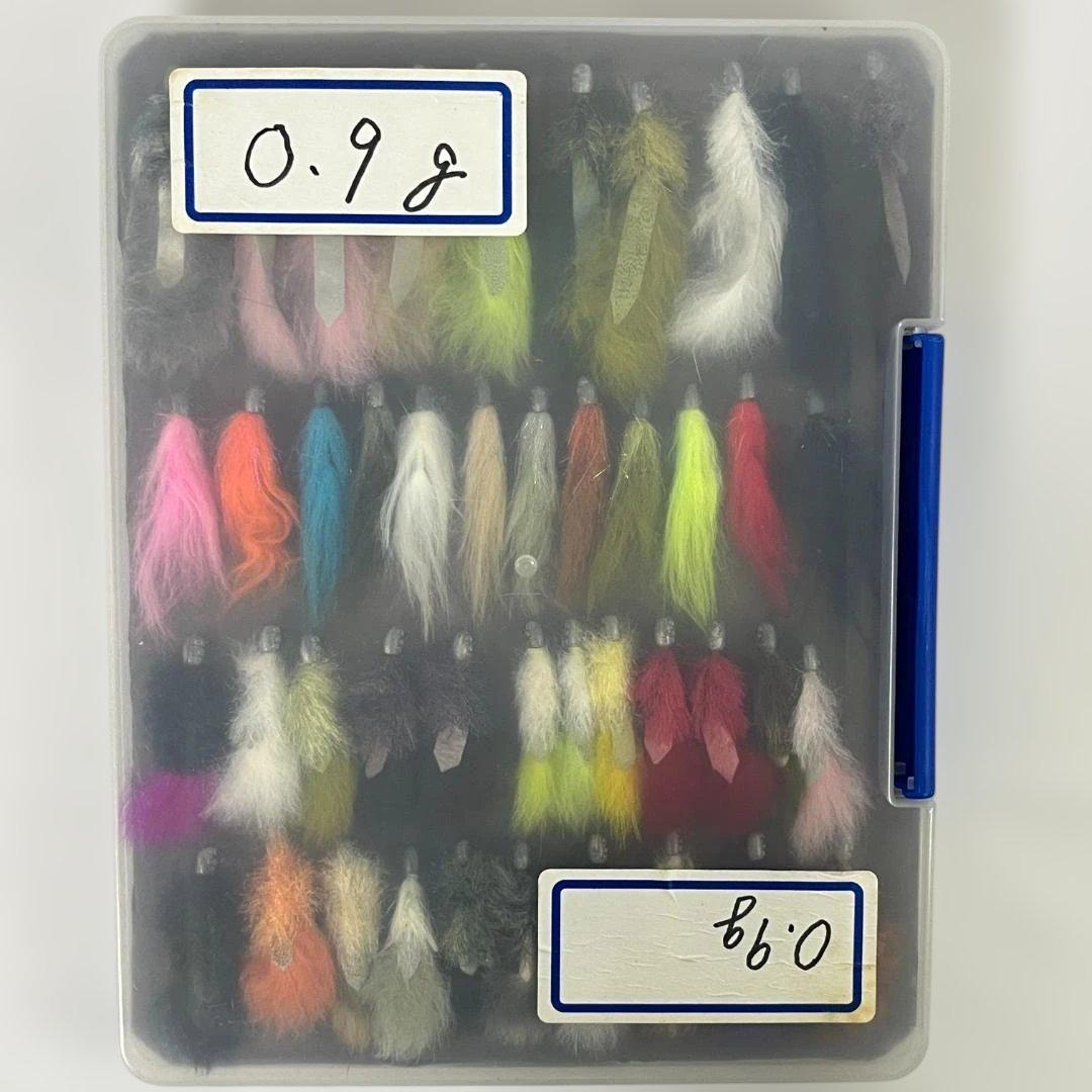 Y*U様 【迅速配送】ハートデザイン フェザールアー 0.9g 各種 44個 ケ