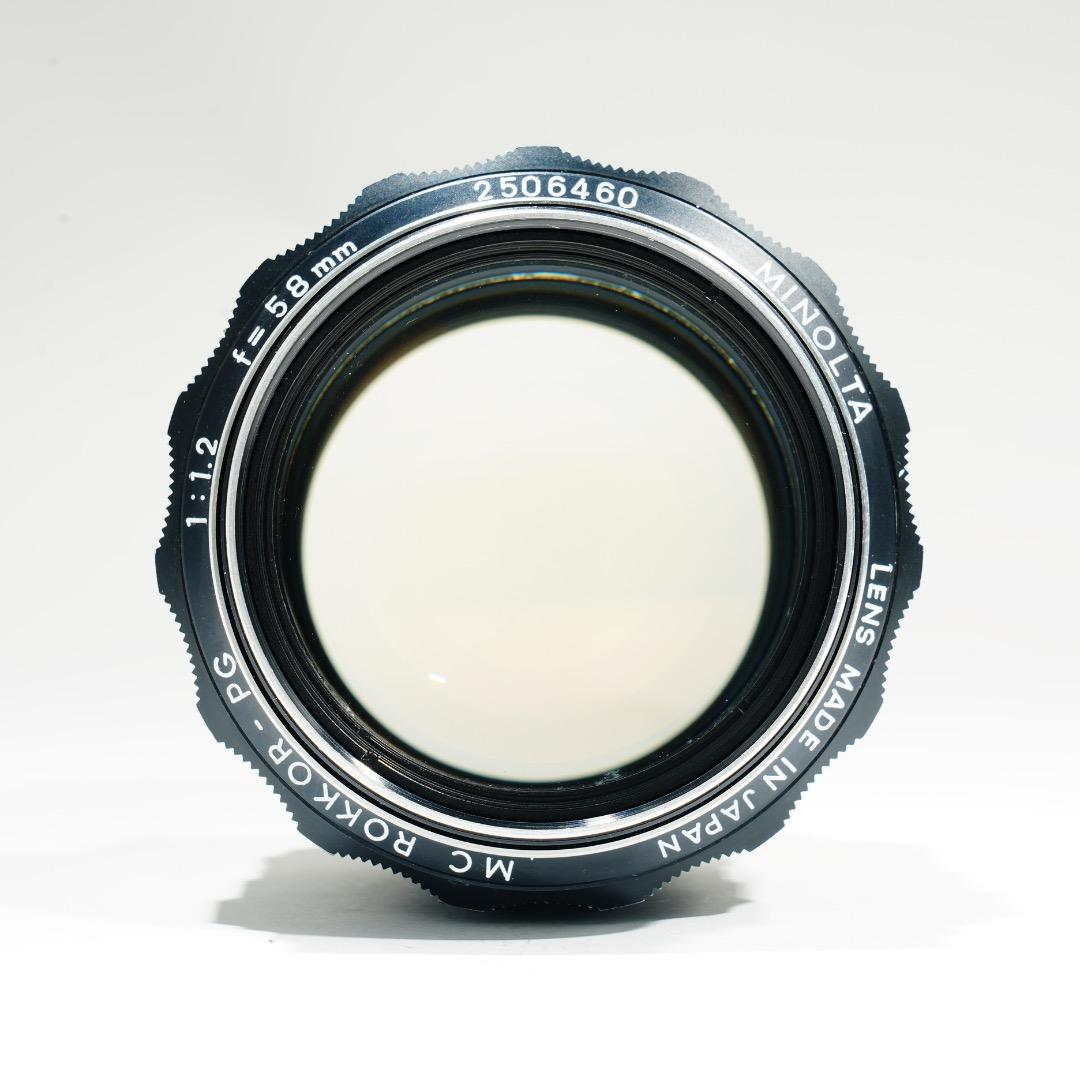 鷹の目】ミノルタ MC-ROKKOR PG 58mm F1.2 前期 460 - メルカリ