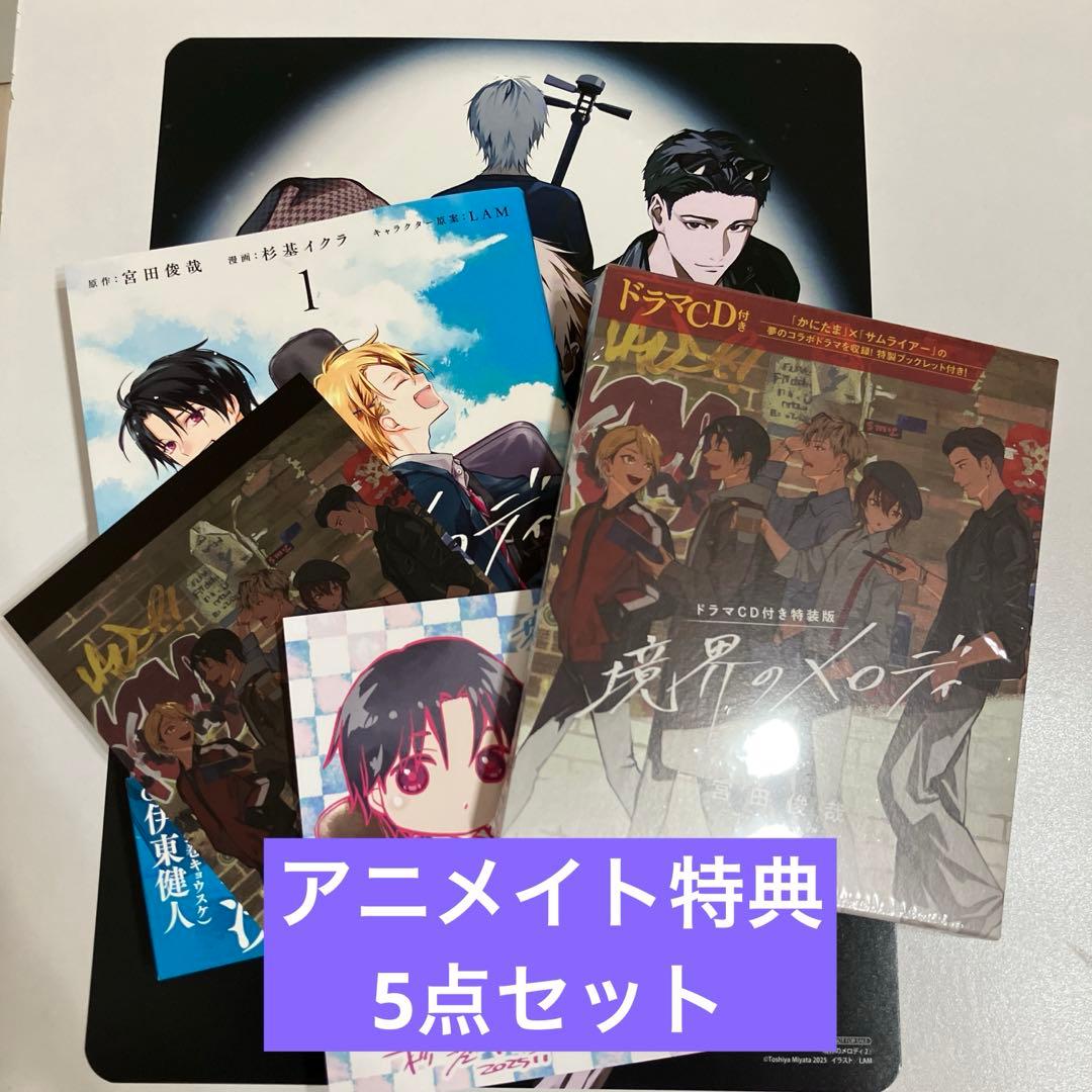 境界のメロディ2 ドラマCD付き 特典 - メルカリ