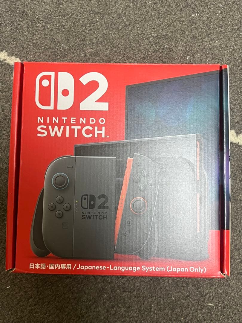 Nintendo Switch2 箱・付属品あり backend=imagemagick;version=1;
