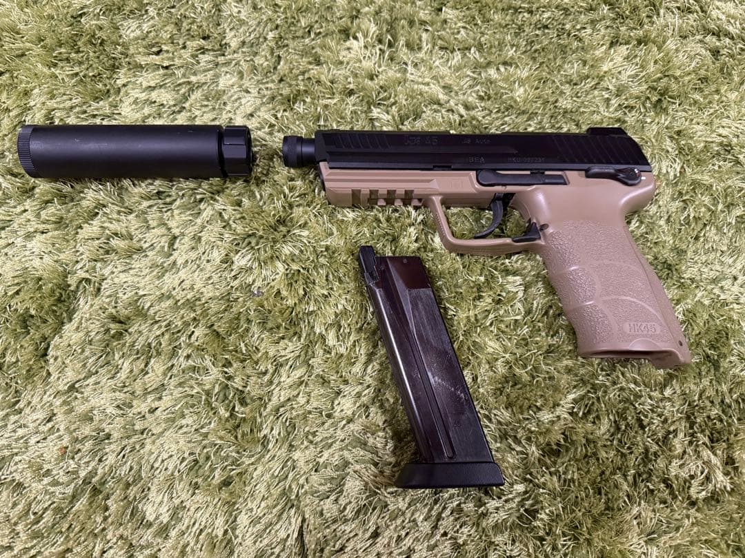 東京マルイ　Hk45タクティカル HK45 タクティカル ブラック - ガスブローバック | 東京マルイ
