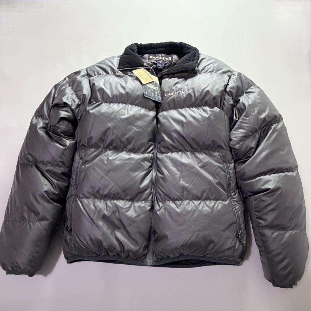 【新品タグ付・廃盤希少】mont-bell アルパインダウンジャケット 旧タグ mont-bell(モンベル) / アルパインダウン ジャケット/L/ナイロン/BLU