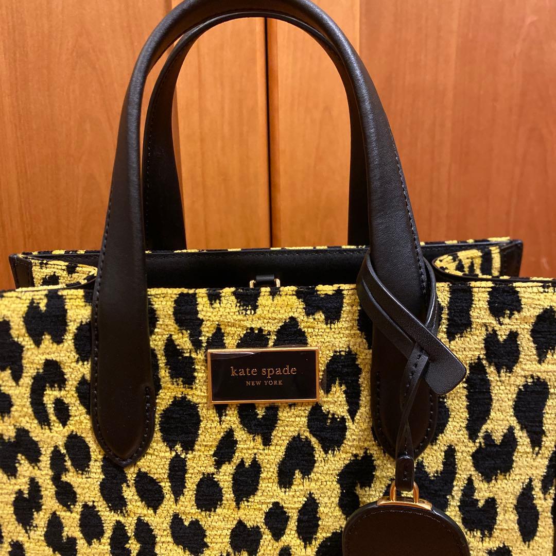 新品未使用！kate spade ヒョウ柄バッグ レオパード ショルダーバッグ