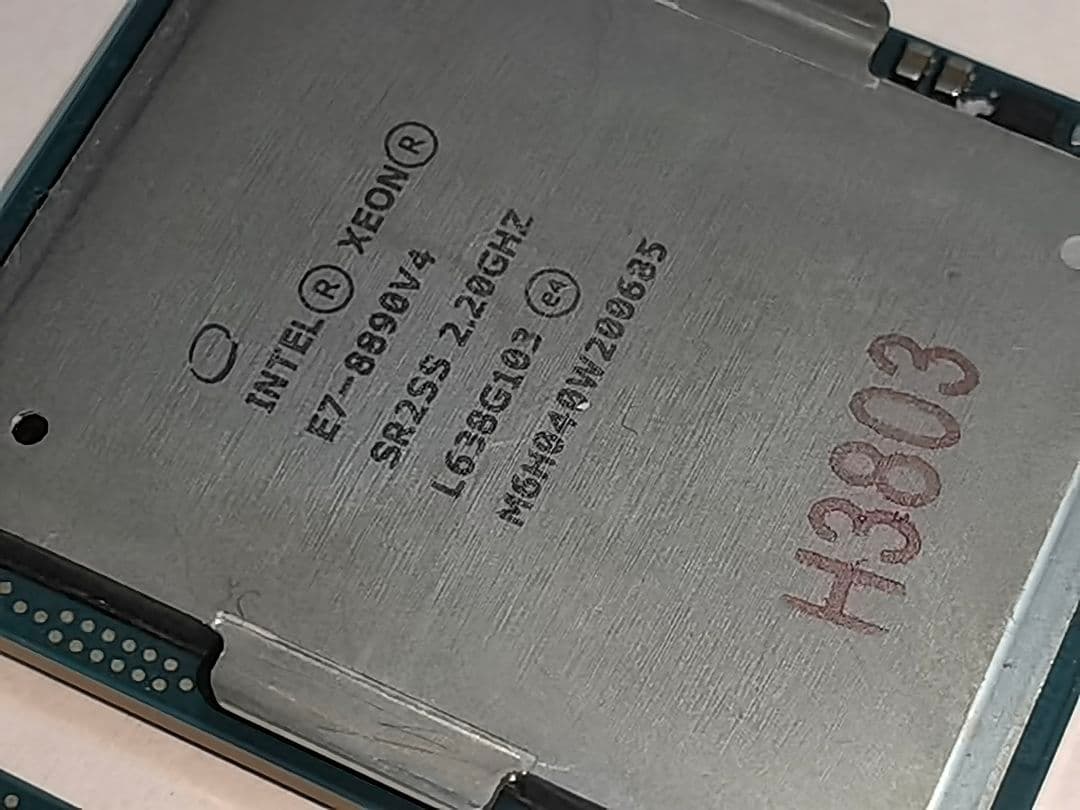 Xeon E7-8890 v4 動作確認済み 2個 - メルカリ