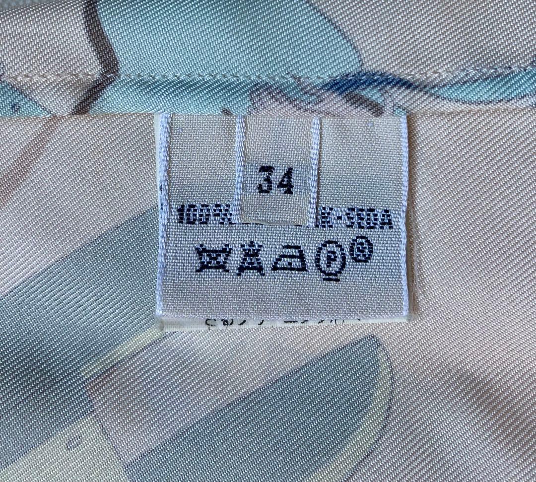 HERMES ロゴシャツブラウス マルジェラ期 『お馬の話をして