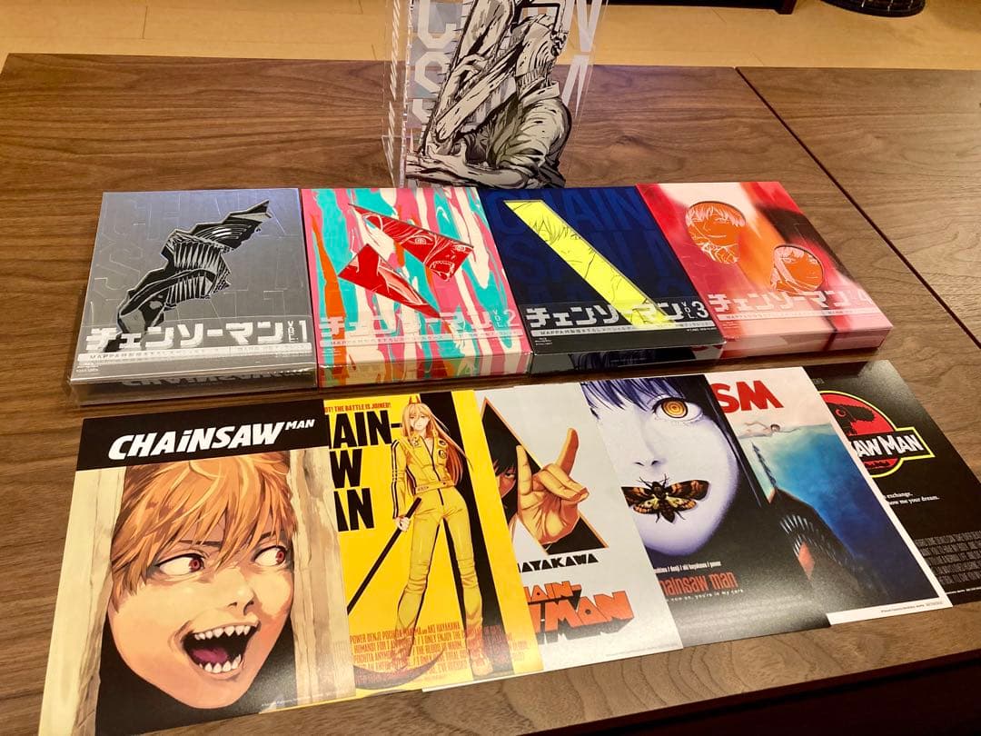 美品】チェンソーマン blu-ray 全巻セット 限定BOX 特典カード付