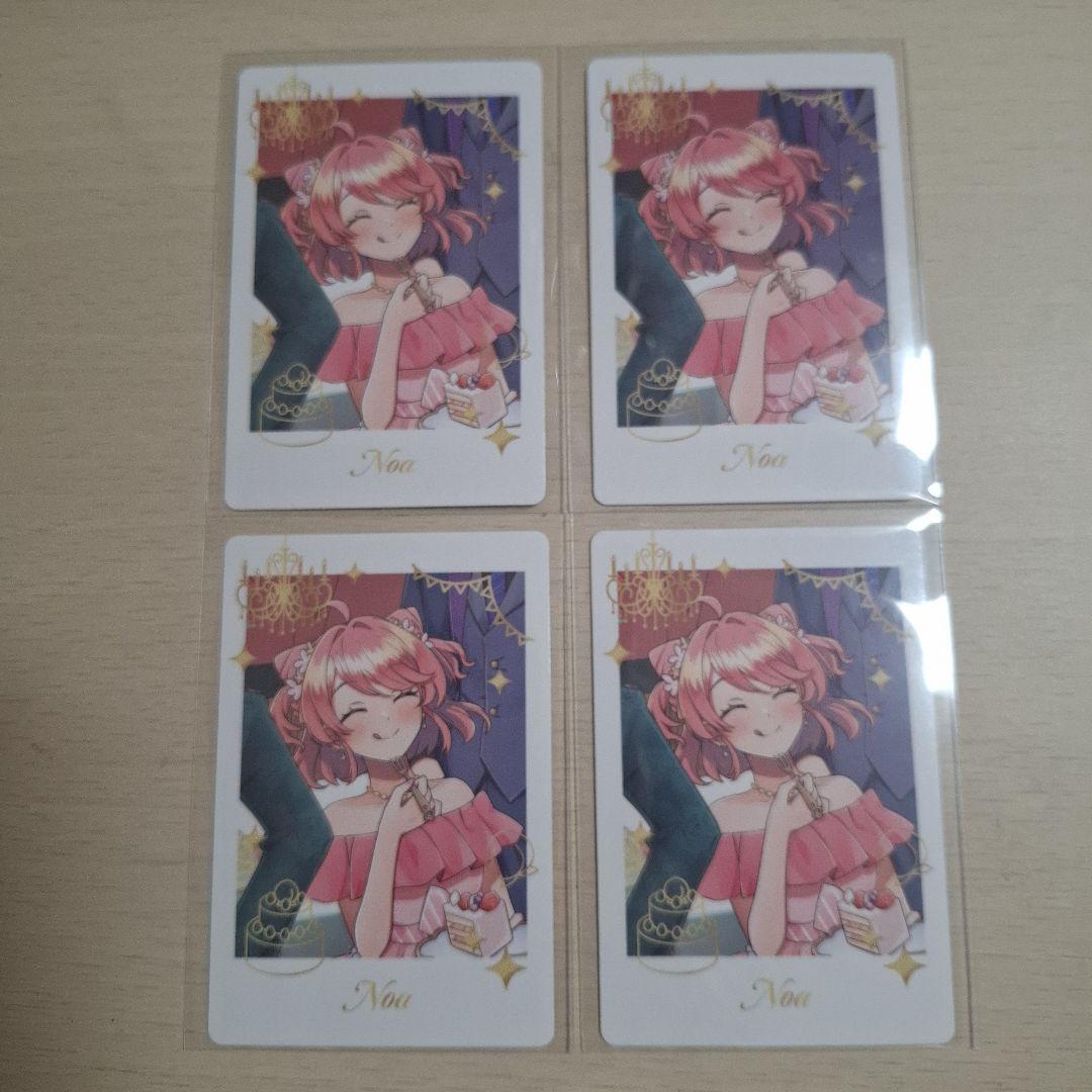 カラフルピーチ からぴち ぷぴぱ チェキ風トレカ のあ - メルカリ