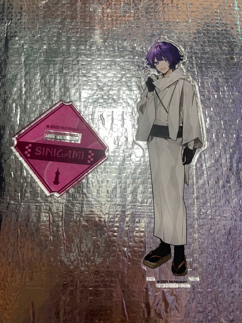 日常組 京都タワーコラボ 和服 アクリルスタンド しにがみ - メルカリ