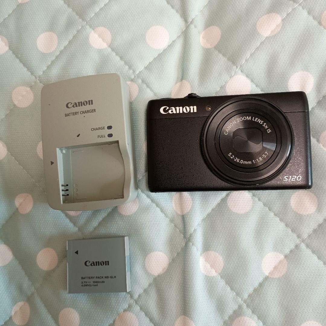 【中古】PowerShot S120。レザーのケースとストラップ付 中古】PowerShot S120。レザーのケースとストラップ付 - メルカリ