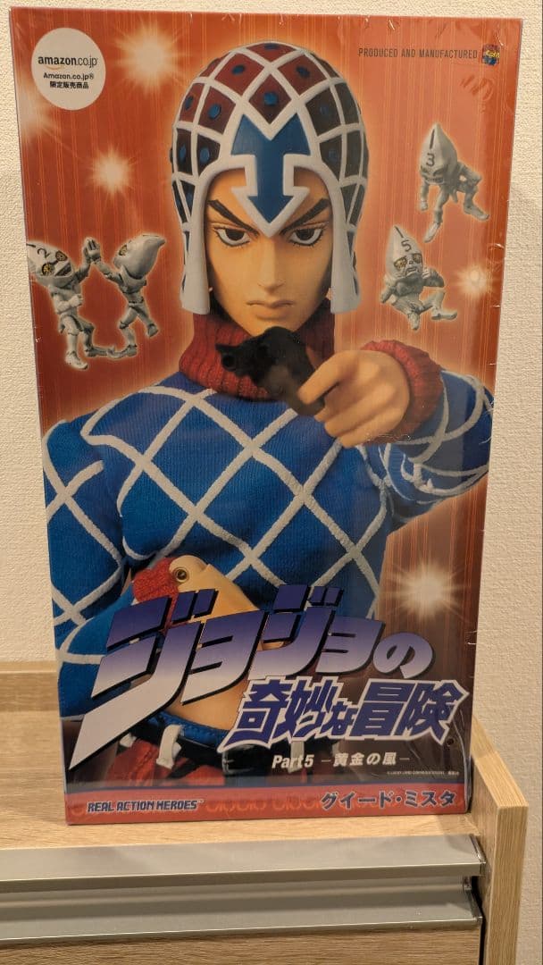 【値下】グイード・ミスタ ジョジョの奇妙な冒険 RAH 限定版　シュリンク未開封 MEDICOM TOY - RAH グイード・ミスタ